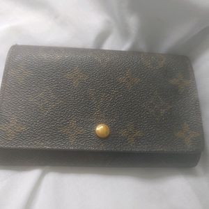 🌸Auth Louis Vuitton brown Monogram Wallet